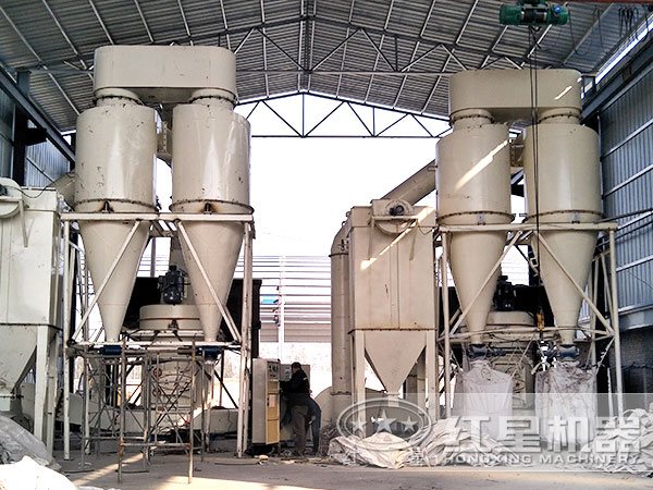 山西石料磨粉現場圖